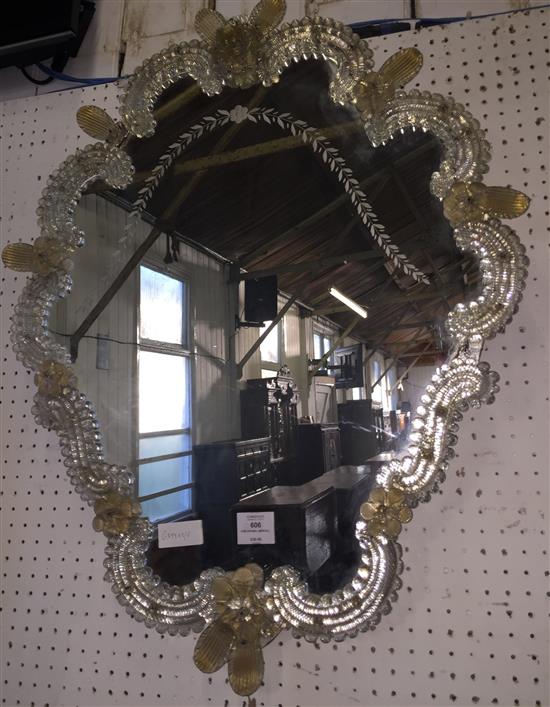 Venetian wall mirror